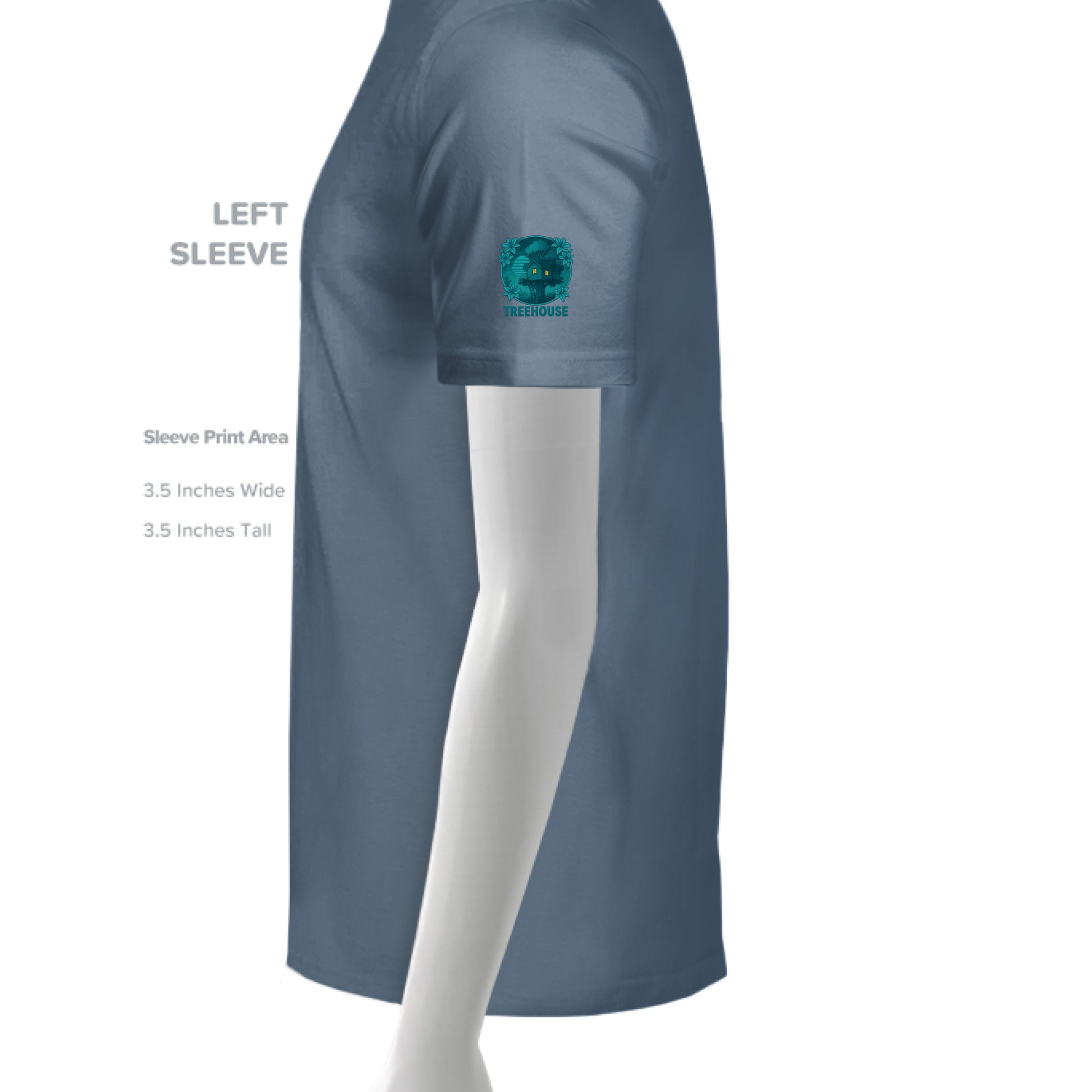 STEEL BLUE - SLEEVE_LEFT